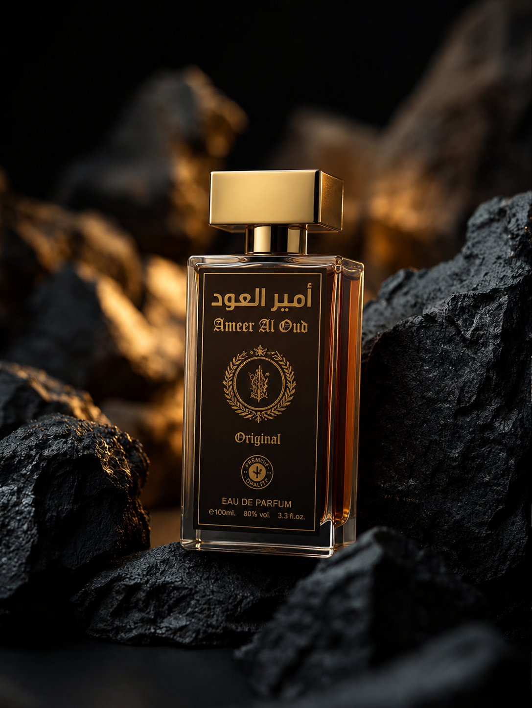 Ameer Al Oud Perfume for Men — 100ml Long-Lasting Oriental Fragrance, Mood-Enhancing Oud Scen