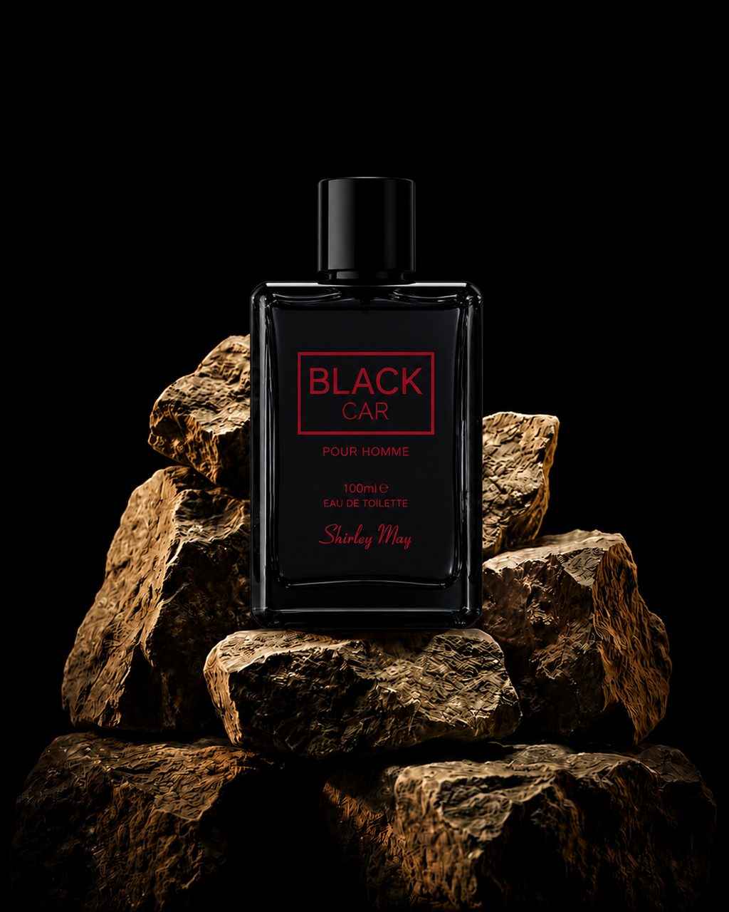 Black Car Cologne for Men — 100ml Oceanic Fragrance, Alcohol-Free, 24-Hour Long-Lasting