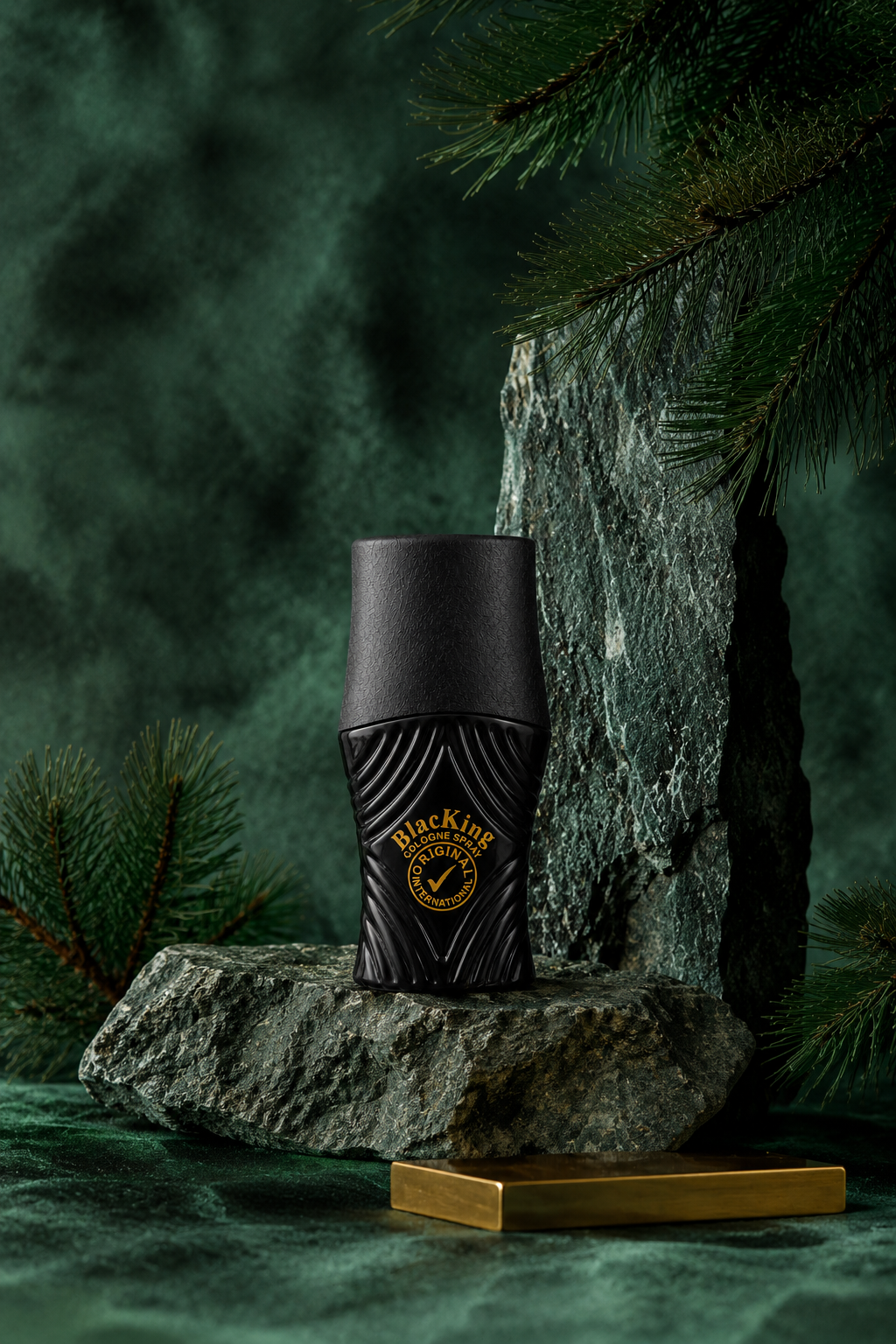 Black King Cologne for Men — 100ml Oceanic Fragrance, Alcohol-Free, 12-Hour Long-Lasting