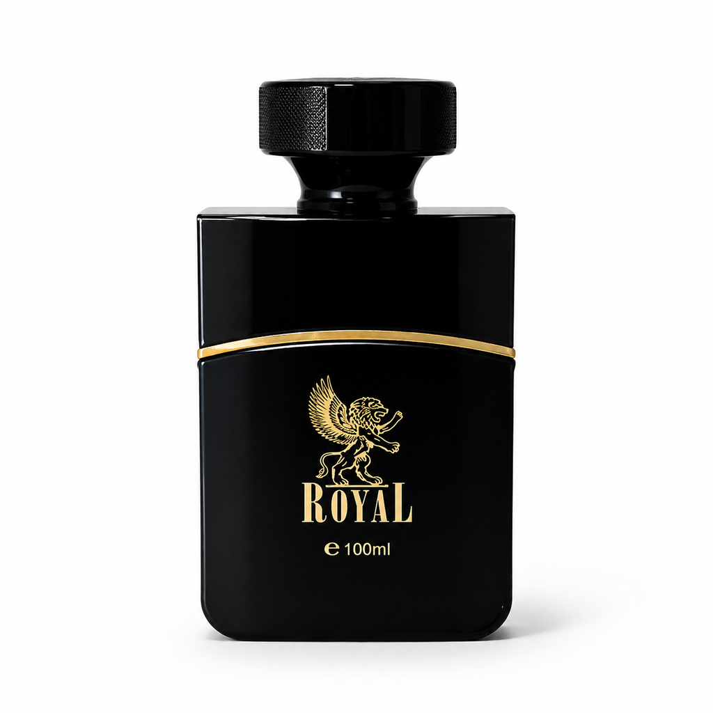 Royal Eau de Parfum for Men — 100ml Long-Lasting Fragrance, Sweat-Resistant, Maroon Bottle